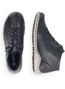 RIEKER Dámska členková obuv REMONTE R1498-01 čierna W5
