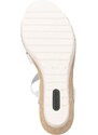 RIEKER Dámske sandále REMONTE R6264-92 strieborná S5