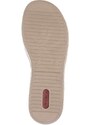 Dámske sandále RIEKER V0920-80 biela S5