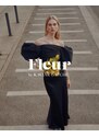 Fleur by Kaviar Gauche Večerné šaty tmelová