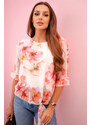 Fashionweek Dámska blúzka kvetinová vzdušná K23626