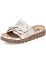 Dámske šľapky RIEKER V8763-60 béžová S6