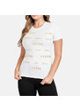 Dámské bílé triko Guess 56174
