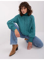 Wool Fashion Italia Sweater-AT-SW-2355-2.12P-Turquoise