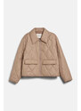 BUNDA GANT QUILTED COLLARED JACKET DARK KHAKI