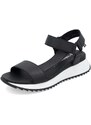 Dámske sandále RIEKER W2951-00 čierna S5