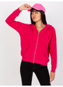 BASIC FEEL GOOD Fuchsiová mikina s kapucňou B-002.02X-fuchsia