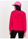 BASIC FEEL GOOD Fuchsiová mikina s kapucňou B-002.02X-fuchsia
