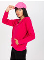BASIC FEEL GOOD Fuchsiová mikina s kapucňou B-002.02X-fuchsia