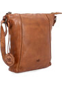 Kožená kabelka crossbody Noelia Bolger koňaková NB 2086 KO