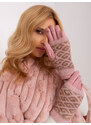 Wool Fashion Italia Gloves-AT-RK-2310.91-light pink