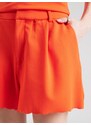 ONLY Plisované nohavice 'ONLSILJA' oranžovo červená