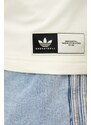 Košeľa adidas Originals Winter Shooter béžová farba, voľný strih, JM0514