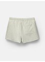 Pull&Bear Plavecké šortky pastelovo zelená / biela