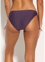 bonprix Bikinové nohavičky, na zaviazanie na boku, farba fialová