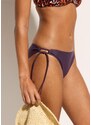 bonprix Bikinové nohavičky, na zaviazanie na boku, farba fialová