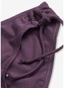 bonprix Bikinové nohavičky, na zaviazanie na boku, farba fialová