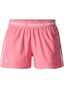 UNDER ARMOUR Športové nohavice 'Play-Up' ružová / biela