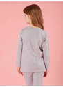 Yups Girls' blouse basic grey