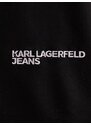 KARL LAGERFELD JEANS Košeľa čierna / biela