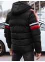 Dstreet Trendy čierna pánska bunda na zimu