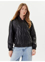 Bunda z imitácie kože Guess