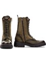 Luxusní kotníkové boty Hispanitas v army stylu Hispanitas HI254234 zelená