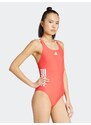 ADIDAS PERFORMANCE Športové jednodielne plavky lososová / biela