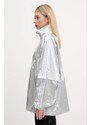 Bunda adidas Originals Ovzd Track Top strieborná farba, prechodná, KE9784
