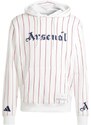 adidas ARSENAL FC US HD AOP Pánska mikina, biela, veľkosť M