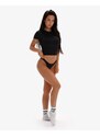 Dámske tričko s krátkym rukávom Exalted SecondSkin ShortCut čierna