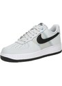 Nike Sportswear Nízke tenisky 'AIR FORCE 1 '07 LV8' modrosivá / svetlosivá / čierna / šedobiela