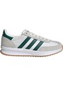ADIDAS SPORTSWEAR Nízke tenisky 'Run 70S' kamenná / tmavozelená / biela