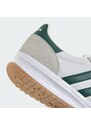 ADIDAS SPORTSWEAR Nízke tenisky 'Run 70S' kamenná / tmavozelená / biela
