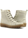 Dámské kozačky a kozačky polské značky HELIOS Komfort 575, ecru