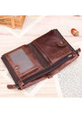 Bullcaptain kožená peňaženka Albuin Hnedá