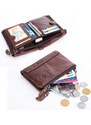 Bullcaptain kožená peňaženka Albuin Hnedá