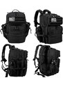 TOP FASHION Taktický batoh 25–45L – outdoorový ruksak s držákem lahve