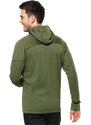 Jack Wolfskin Mikina s kapucňou Hirschberg Hooded FZ M 1710881-4129 pánska