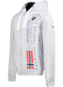 Geographical Norway Geografické Nórsko Fogora DB 100 M WZ3066H/GN-Gray sieťovaná mikina