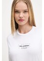 Bavlnené tričko Karl Lagerfeld Jeans