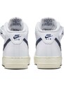 Nike Air Force 1 '07 Mid "White Midnight Navy" Wmns - Dámske - Tenisky Nike - Biele - DD9625-105