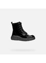 Black Girls Ankle Boots Geox Phaolae - Girls