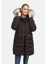 NAVAHOO Zimný kabát 'Paula' hnedá