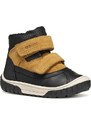 Detské zimné kožené topánky Geox OMAR