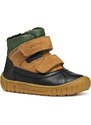 Detské zimné kožené topánky Geox OMAR