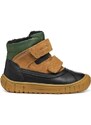 Detské zimné kožené topánky Geox OMAR