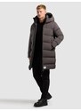 khujo Zimný kabát 'Caius3' tmavosivá