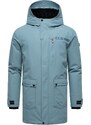 STONE HARBOUR Zimná parka 'Netaan XX' modrosivá / čierna