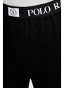 Pyžamové nohavice Polo Ralph Lauren čierna farba, jednofarebné, 714P01949